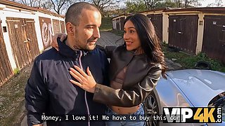 Vip4k. she flashed me her tits in public, and i sold them a car