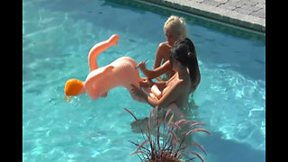 3 Lesbians Touching Each Other