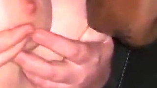 Hubby Kissing Licking My Nipples
