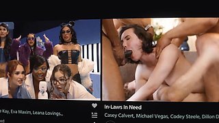 DEVILS FILM - Hot Summer Vixen Gets DP By Sexy Adira Allure s Strap-on And Her Husband: Porn