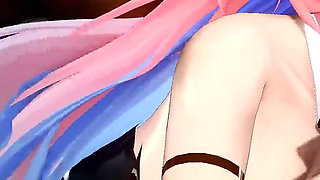 Wuthering Waves - Sigrika and Denia Naughty Club Party Fuck - 3D Hentai Animations