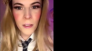 Desperate Sissy Tart in Purity Pleads For Football Crew Gang-fuck While Machine-Drilled & Spurting – Slurping My Ass fucking Jism Slurping It Was Theirs
