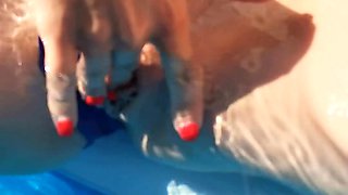 Chubby Brunette Big Boobs Dildo Masturbation