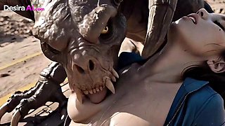Big Cock Pounds Fallout Girls Ass in 3D Wasteland