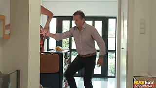 Premature ejaculator shoots his explosion with magnificent milf - full vignette