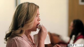 MILFY Busty Blonde MILF Andie Anderson Can't Resist Stud's BBC - Andie anderson
