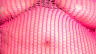 Huge Tits Fishnet Stockings