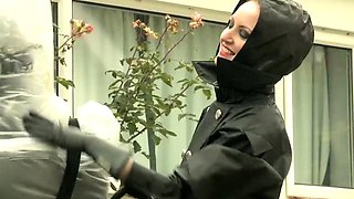 gentle fetish anal actions with latex and bdsm