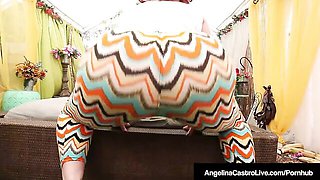 Awesome Angelina's lesbian sex