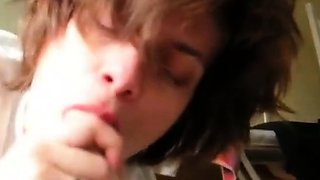 Amateur Blowjob with Cum in Mouth