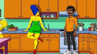 Marge Loves to Fuck Everyone But Homer! - 2D Cartoon Simpsons
