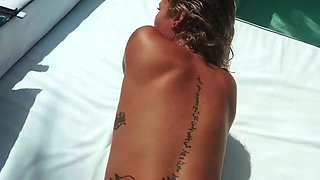 Indieegold Fucking in Poolside Sex Tape