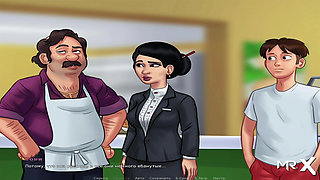 SummertimeSaga - Kiss at Workplace E4 #5