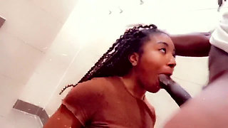 Stepdaddy Sneak in My Bathroom and Fuck My Throat at the Truck Stop