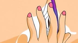 Office Voyeur Action! a Hot Hentai MILF Masturbates in Front of Coworker!