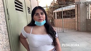 Chubby Amelia Putalocura Fucked by Torbe in Public