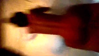 Dirty Slut Monika Fox Drinking Pee & Doing DAP At Lover's