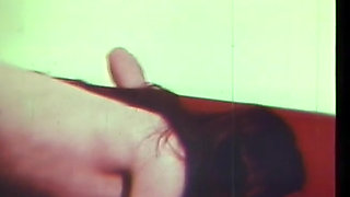 Vintage threesome pussy fucking pussy licking threesome in 69 position