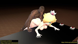 Rosalina Cheats Mario With Stranger In Doggy Position