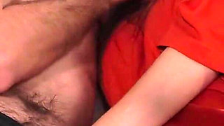 Intimate Moment with a 9 Month Pregnant Woman Pegging & Big Dildos