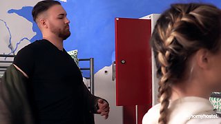 Mr Big Fat Dick Dominates in Wild Blonde Anal Play