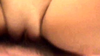 Horny brunette amateur with foot fetish sucks guys toe