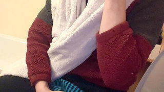 Tiny Nature Tit Hana so Nice Her in Bathroom Finish Shower