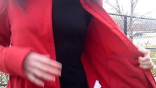 Real amateur couple outdoor ass fuck and anal creampie in hd