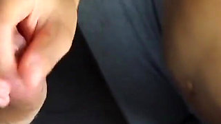 A127 - MissFluo - Handjob top view