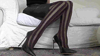 Exciting High Heels Legs JOI Lady Victoria Valente