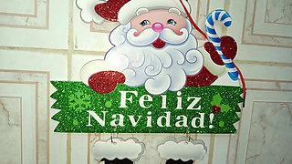 Old Man Has Sex with His Beautiful, Busty Maid in the Bathroom for Christmas