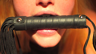 Impact Play - Erotic Spanking & Mouth Closeup