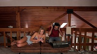 Sweet teen hardcore young threesome