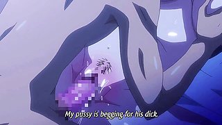Busty Anime Wife Keeps Inviting Her Husband's Friend Over Whenever the House Is Empty