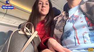 Demonstrating, handjob, risky public