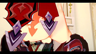 Genshin Impact Hentai - Tartaglia and Kazuha Hardsex - Japanese Asian Manga Anime Film Game Porn