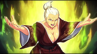 Ai Made Anime Scenes with Topless Women