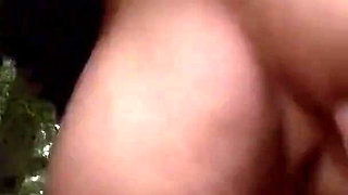 Blonde German Milf - outdoor sex