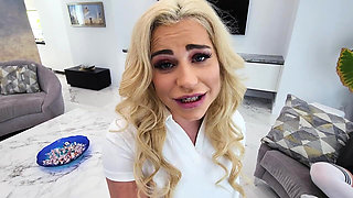 Her Boyfriend Is Breaking up with Her Because She's a Prude, but Her Stepmom Can Make Her a Slut