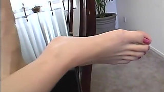 Sexy blonde with perky tits gets her tight asshole filled up with a huge cock