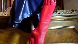 slut his tall blonde fetish flashing ass on live webcam