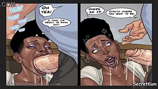 Ebony Lesbian Mayor Gives Intense Blowjob to Well-Endowed Politician in Episode 7 of Season 4