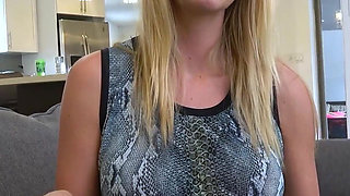 Mypervyfamily - Blonde MILF Is Ultra Horny for Stepson's Oversized Cock - Rachael Cavalli