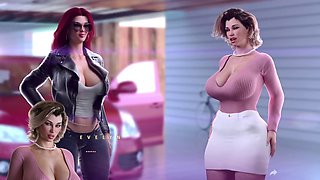 Stepmom adventure continues in this high-quality animated hentai journey