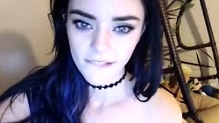 Close up cock jerking solo