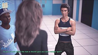 Blonde big tits, unexperienced, game walkthrough