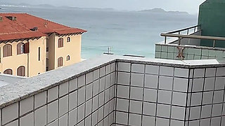 Stranger on the Terrace Cum Swallow