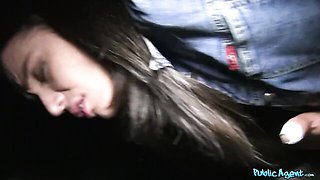 Quick sex for money with a passionate long-legged brunette