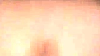 Mature amateur wife homemade threesome with cum bb