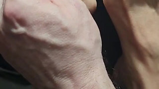 Melove 2 Nail Polish Colors on Her Small Feet